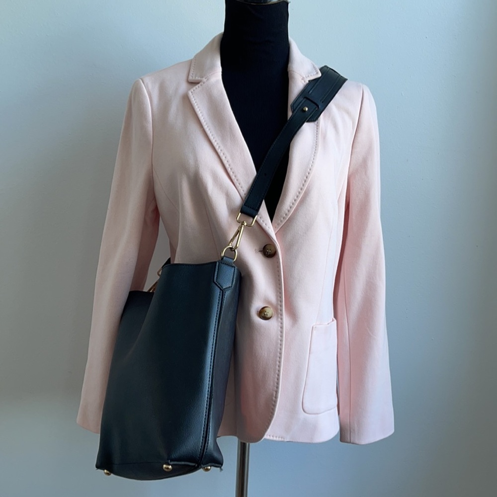 Miniso Minimalist Bucket Bag Black Gem